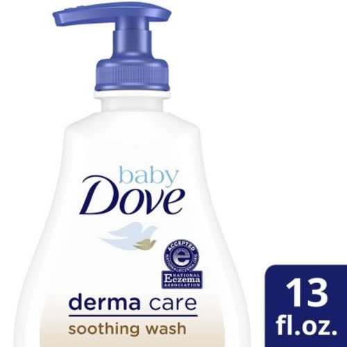 Baby Dove Derma Care Soothing Baby Body Wash & Shampoo with Colloidal Oatmeal - 13 fl oz