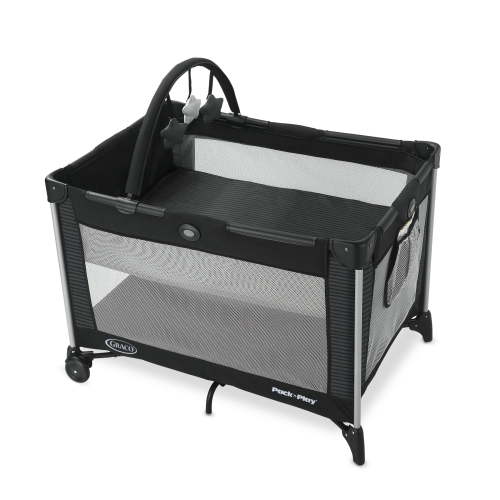 Graco Unisex Pack ‘n Play On the Go Playard with Full-Size Bassinet, Kaden, 21.21 lbs, Compact Fold, Easy Travel