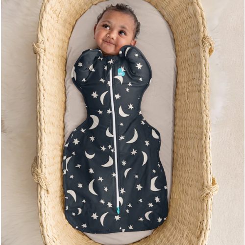 Swaddle Up™ 1.0 TOG Cotton Charcoal Big Sky