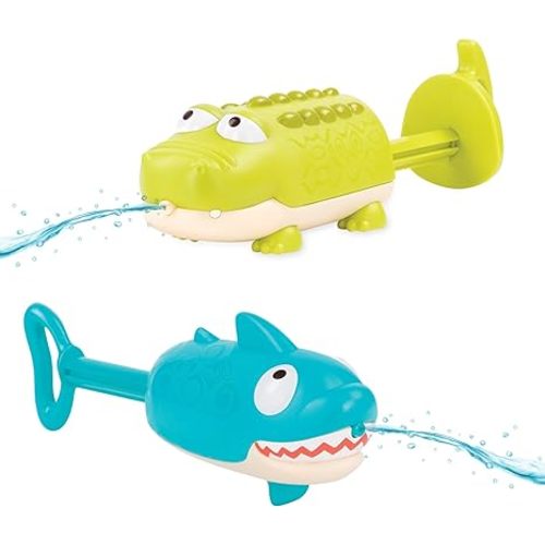 B. toys- Splishin’ Splash Animal Water Squirts Duo Pack – Summer & Water Toys for Kids- 18 months +