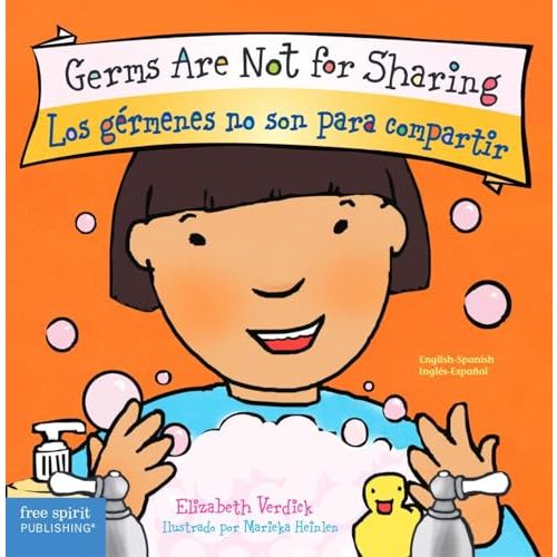 Germs Are Not for Sharing / Los gérmenes no son para compartir Board Book (Best Behavior®) (Spanish and English Edition)