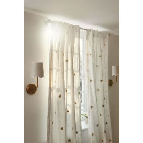 Embroidered Abeille Curtain