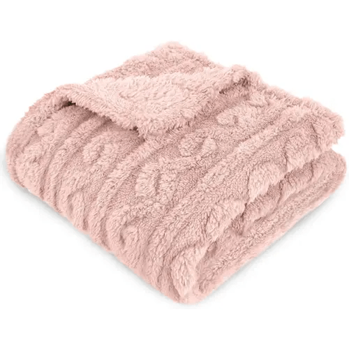 Amazon.com: Baby Blanket for Girls Toddlers 3D Fleece Fluffy Fuzzy Blanket for Baby, Soft Warm Cozy Fleece Blanket, Infant or Newborn Receiving Blanket (30x40inch, Pink) : Baby