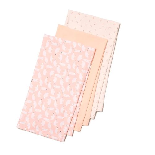 Amazon Essentials x Sofia Grainge Unisex Babies' Swaddle Blanket, Pack of 3