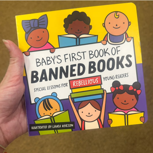 Baby's First Book of Banned Books by Mudpuppy, Board Book | Barnes & Noble®