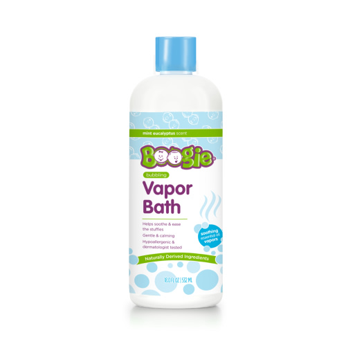 Boogie® Bubbling Vapor Bath, Soothing Mint Eucalyptus, 18 fl oz