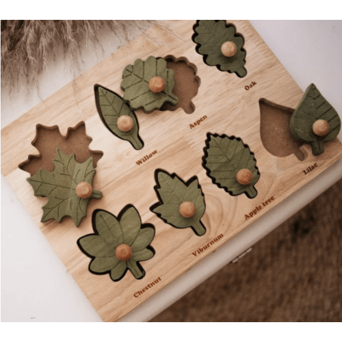 Montessori Leaf Puzzle