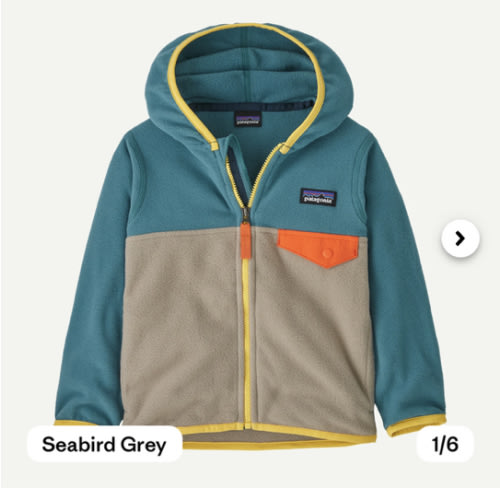 Patagonia Baby Micro D® Snap-T® Fleece Jacket