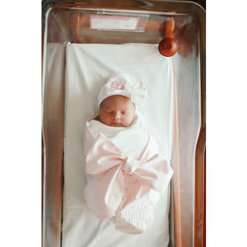 Monogrammed Baby Sash