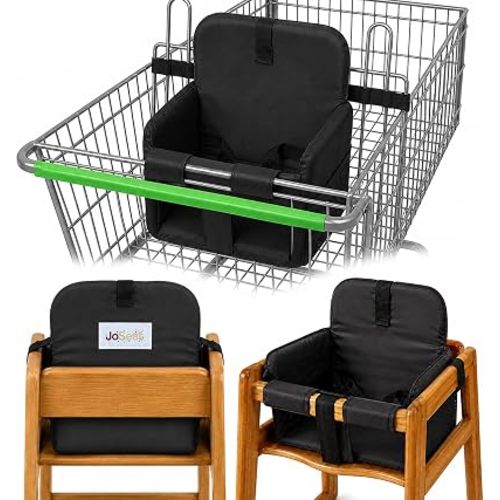 Shopping Cart Seat Cover for Baby, Black