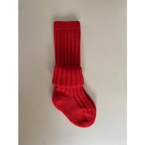 wool socks, red — BÖF shop