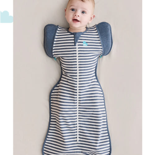 Swaddle Up™ Transition Bag 1.0 TOG Cotton Denim Stripe