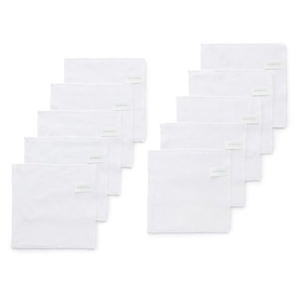 Cloth Wipes 10 Pack - Purebaby
