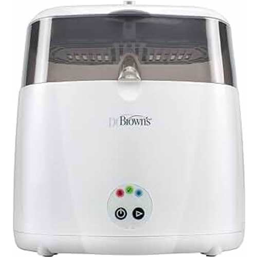 Dr. Brown’s Deluxe Electric Sterilizer for Baby Bottles and Other Baby Essentials