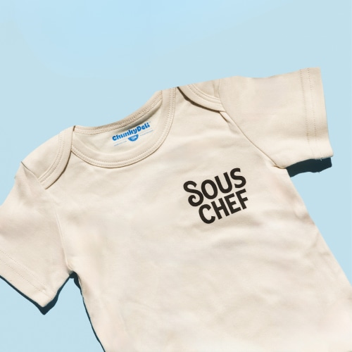 Sous Chef Baby Bodysuit – Chunky Deli