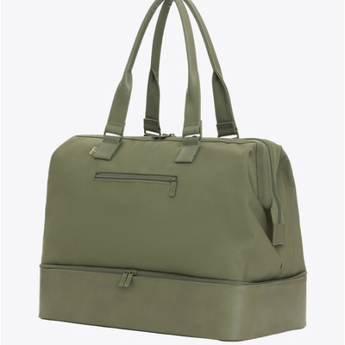 BÉIS 'The Weekender' Hospital Bag in Olive - Olive Green Duffle Bag & Weekend Bag