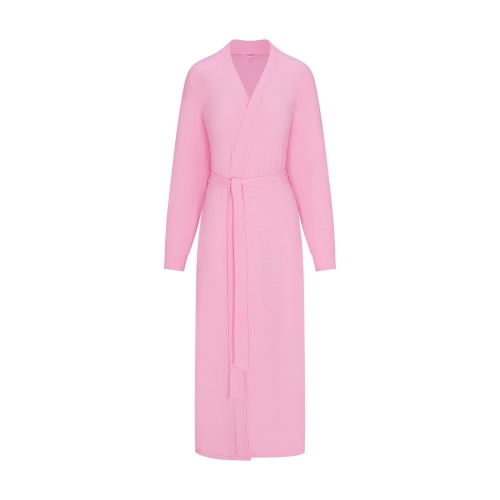 SOFT LOUNGE LONG ROBE | BUBBLE GUM