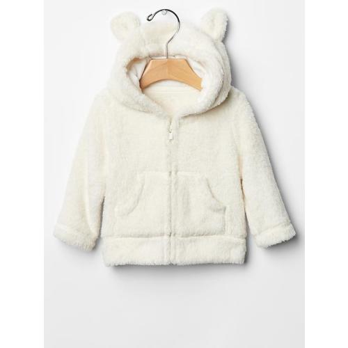 Sherpa bear hoodie