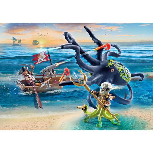 Battle with the Giant Octopus