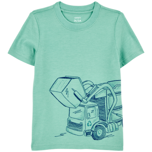 Baby Short-Sleeve Tee - Green | Carter’s Oshkosh Canada