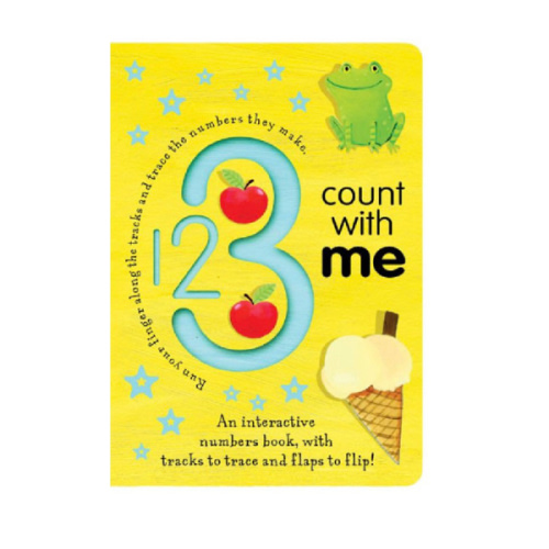 123 Count with Me: An Interactive Numbers Book With Tracks to Trace and Flaps to Flip! by Tiger Tales, Georgie Birkett, Board Book | Barnes & Noble®