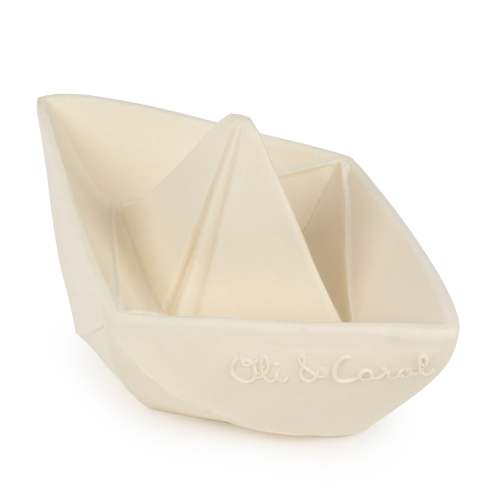 Origami Sailboat - White