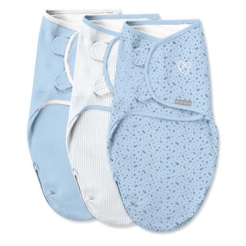 SwaddleMe by Ingenuity Easy Change Swaddle - Shooting Stars