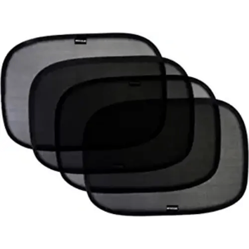 Enovoe car Window Shades for Baby - (4 Pack) - 21"x14" Cling Window Shades for car Baby - car Sun Shade, Glare and UV Rays Protection for Your Child - Baby Window car Shade for Side Window