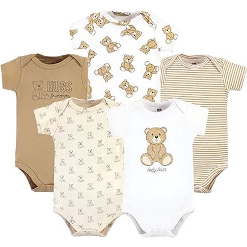 Hudson Baby Baby Cotton Bodysuits
