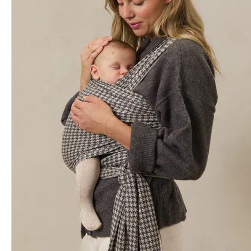 Solly Baby Stormy Houndstooth Wrap | Newborn Ready | 8-25 pounds
