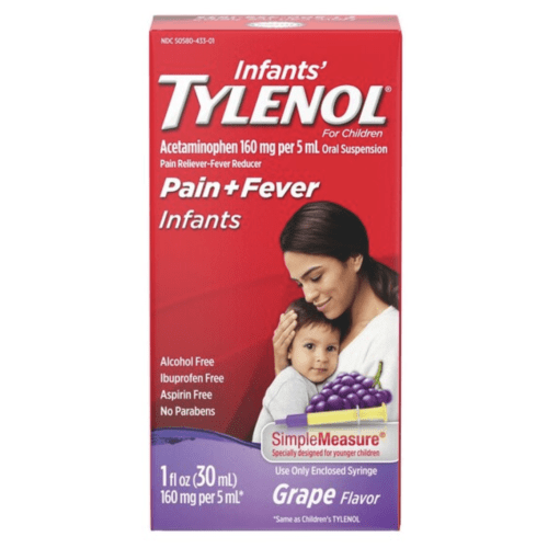 Infants' Tylenol Pain & Fever Oral Suspension Medicine - CVS Pharmacy