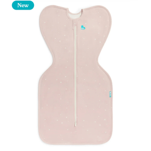 Swaddle Up™ 1.0 TOG Cotton Powder Pink Twinkle