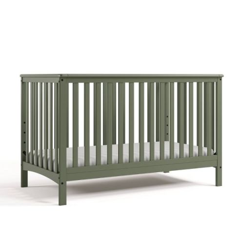 Storkcraft Hillcrest 4-in-1 Convertible Crib - Olive
