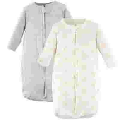 Hudson Baby Newborn Cotton Long-Sleeve Wearable Sleeping Bag, Sack, Duck, 0-3 Months