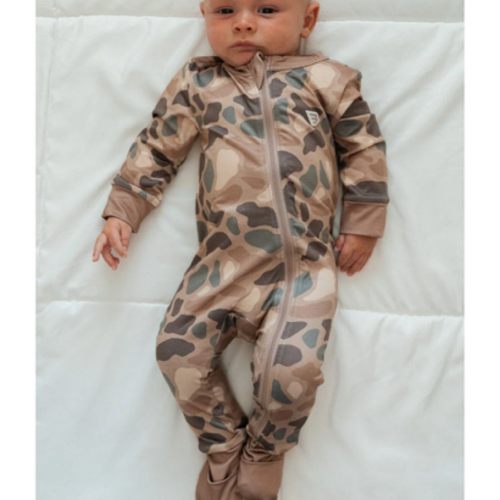 Baby Zip Up - Pintail Camo – BURLEBO