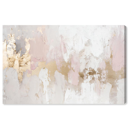 Art Remedy Rustic Elegance I Canvas Pastel Abstract Art by Art Remedy | Wayfair