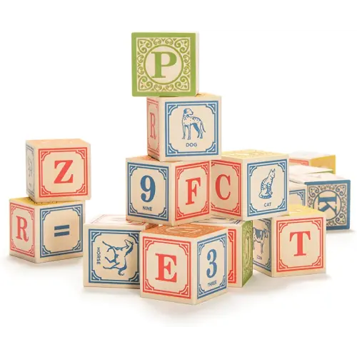 Uncle Goose Classic ABC Blocks - Made in The USA