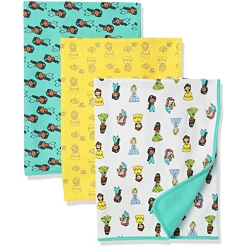 Amazon Essentials Disney | Marvel | Star Wars Unisex Kids' Swaddle Blankets, Pack of 3