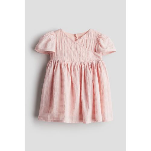 Wrapover Cotton Dress
