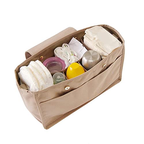 ENREVE Purse Organizer Insert, Bag Handbag Tote Organizer, Diaper bag, Bag in Bag for Longchamp and More