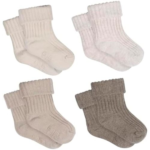 Modern Moments by Gerber unisex-baby Soft Cotton Ankle Socks