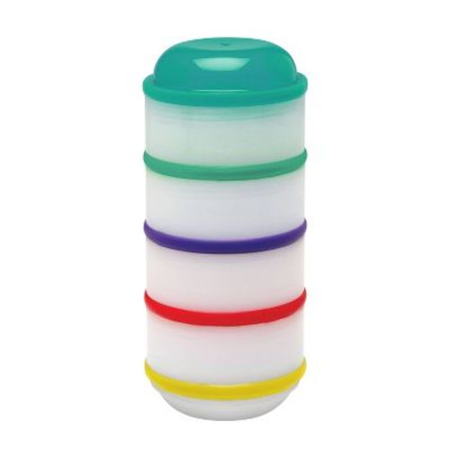 Dr. Brown's Snack-a-pillar Snack And Dipping Cup Food Storage Containers - White - 4pk