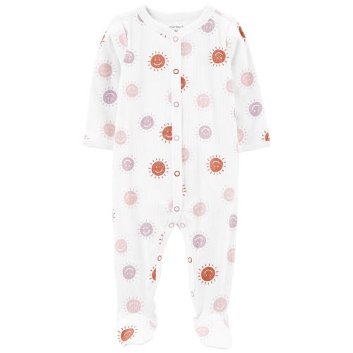 Baby Sun Snap-Up Sleep & Play - White