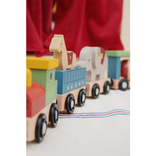 Konges Slojd Wooden Animal Train