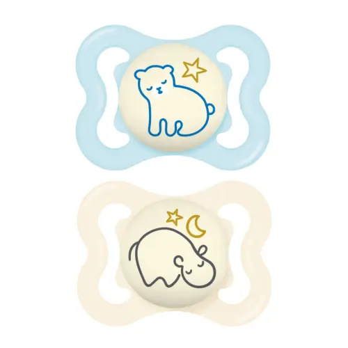 MAM Supreme Pacifier | MAM Baby (Blue & Neutral)