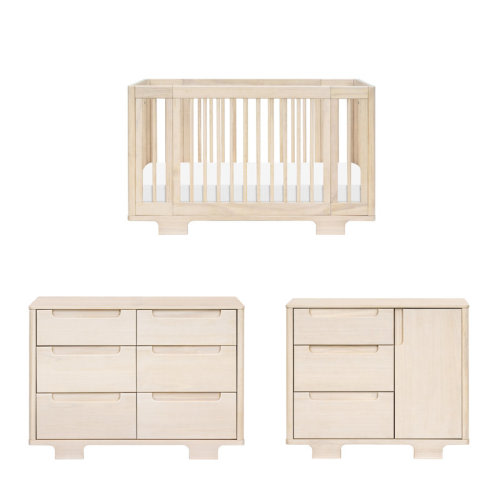 babyletto Yuzu Crib, 3 Drawer And 6 Drawer Dresser Set & Reviews | Wayfair