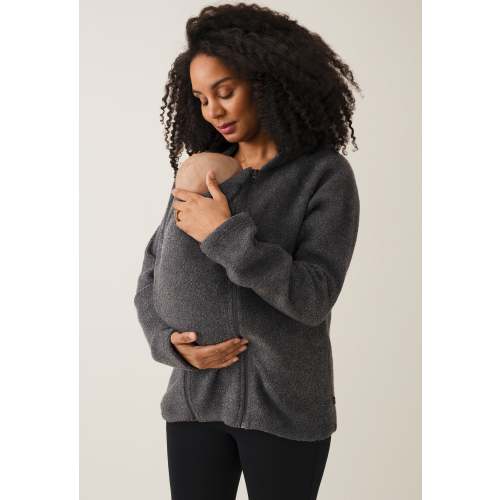 Baby carrier hoodie - Grey