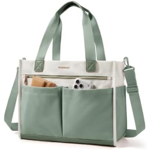 mommore Canvas Diaper Bag Tote Stylish Mommy Baby Hospital Bag