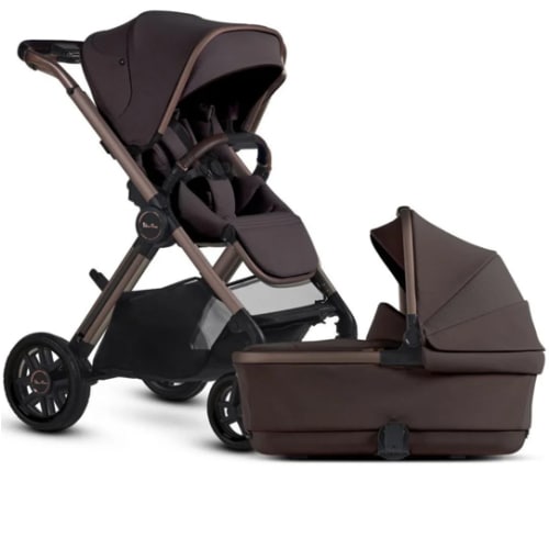 Silver Cross Reef 2 Multi-terrain Modular Stroller + Bassinet Bundle 2025  - Ganache 2025