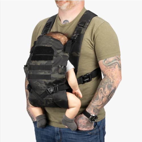 Tactical Baby Carrier® - The Ultimate Hands-Free Solution by TBG – Tactical Baby Gear - Multicam Black